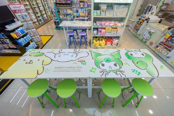 7-11「三麗鷗綠色主題店」在台南！6位人氣角色變身太可愛，森林系咖啡杯、周邊超欠收