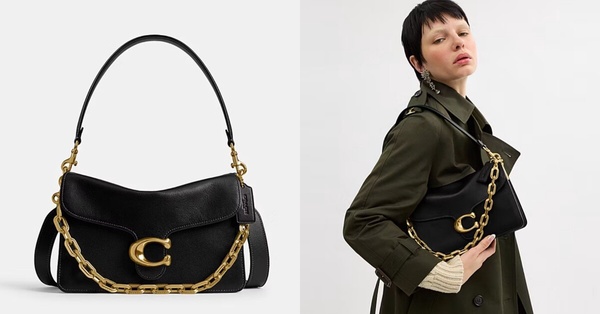 COACH CHAIN TABBY 鏈條單肩手袋，NT$21,800