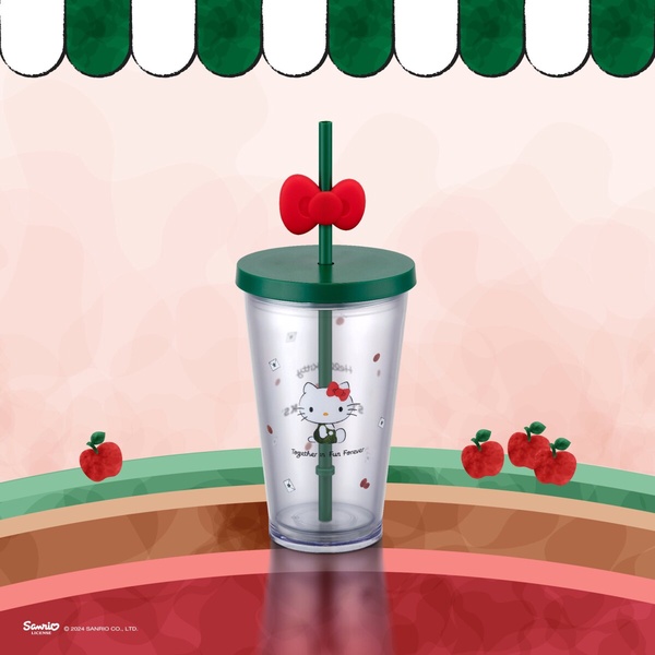 Hello Kitty粉絲收！星巴克聯名Hello Kitty系列回歸，Hello Kitty 杯緣子加價購別錯過