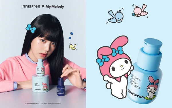 2025最新聯名彩妝推薦：INNISFREE X MY MELODY美樂蒂