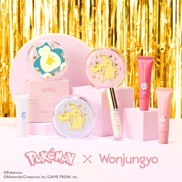 2025最新聯名彩妝推薦：Wonjungyo X 寶可夢Pokémon 
