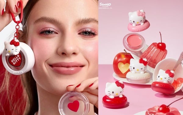 2025最新聯名彩妝推薦：SHEGLAM X Hello Kitty