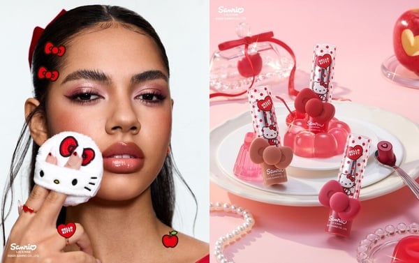 2025最新聯名彩妝推薦：SHEGLAM X Hello Kitty
