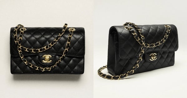 CHANEL Classic Flap 黑色中號荔枝皮，經典又保值