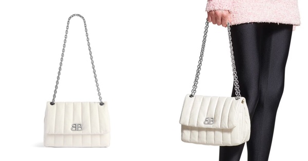經典白色精品包推薦：Balenciaga Monaco迷你包