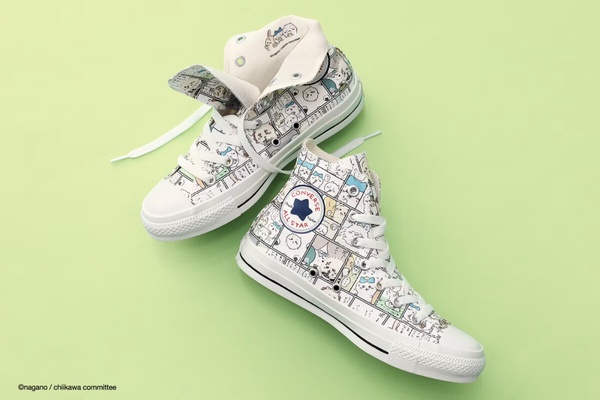 「吉伊卡哇×CONVERSE」聯名登場！吉伊卡哇、小八貓、兔兔、小桃鼠主題鞋款2/26開賣