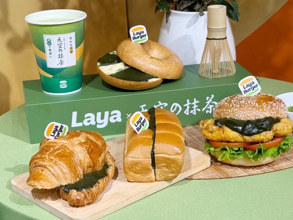 抹茶控吃！拉亞漢堡聯名「天空の抹茶」抹茶季：爆餡抹茶貝果、抹茶吐司開賣再享優惠