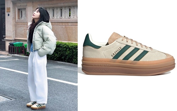 《難哄》章若楠同款球鞋：adidas Originals GAZELLE BOLD 運動休閒鞋