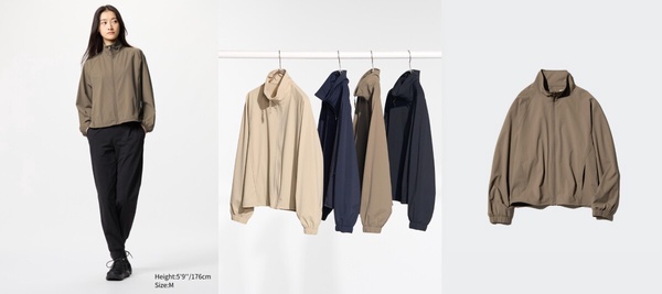 UNIQLO人氣單品2：女裝 特級彈性Active布勞森外套 ，NT$990