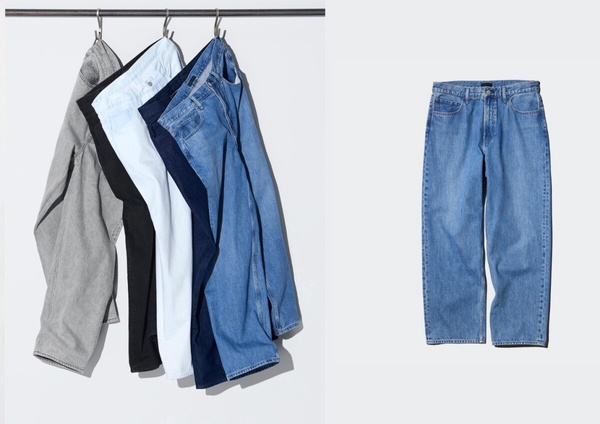 UNIQLO人氣單品7：男裝 寬版直筒牛仔褲 ，NT$1,290