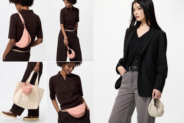 UNIQLO人氣單品9：弧形超迷你肩背包 ，NT$290