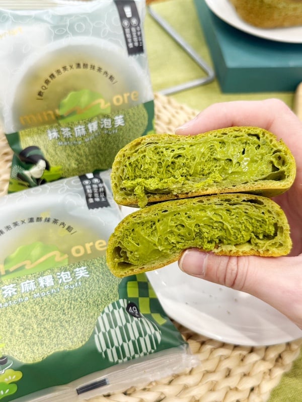 泡芙愛好者必吃全家「抹茶麻糬泡芙」