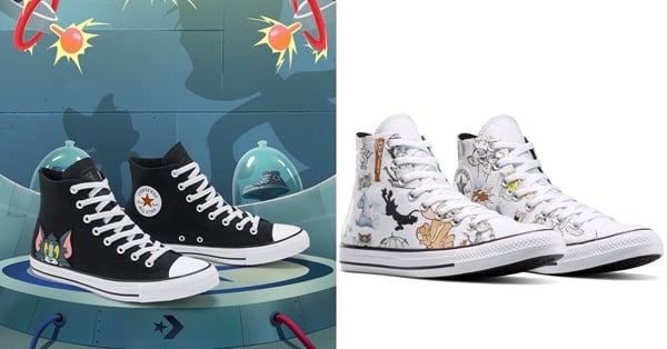 2025聯名鞋款推薦：Converse x 湯姆貓與傑利鼠