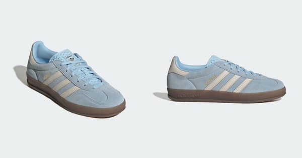 adidas Originals GAZELLE INDOOR 寶寶藍 運動休閒鞋