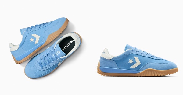 Converse Run Star Trainer 寶寶藍 流星復古運動鞋