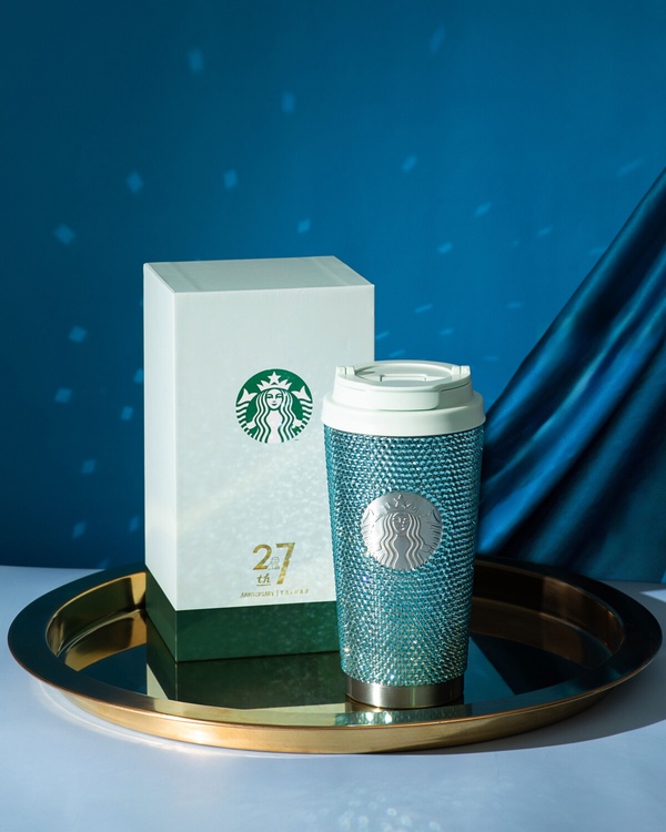 星巴克粉絲要收藏！星巴克27週年限定商品太美