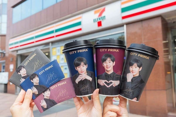 7-11ｘ金秀賢集點：蒜香菲力牛義大利麵、焦糖海鹽圓可頌必吃，金秀賢小卡、海報免費送