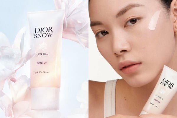 專櫃素顏霜推薦4：DIOR 迪奧雪晶靈潤色隔離亮妍霜