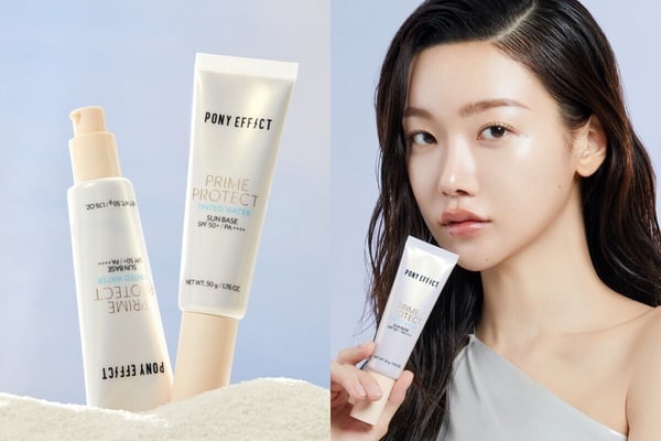 開架素顏霜推薦15：PONY EFFECT 水透光妝前防護乳（膚色）
