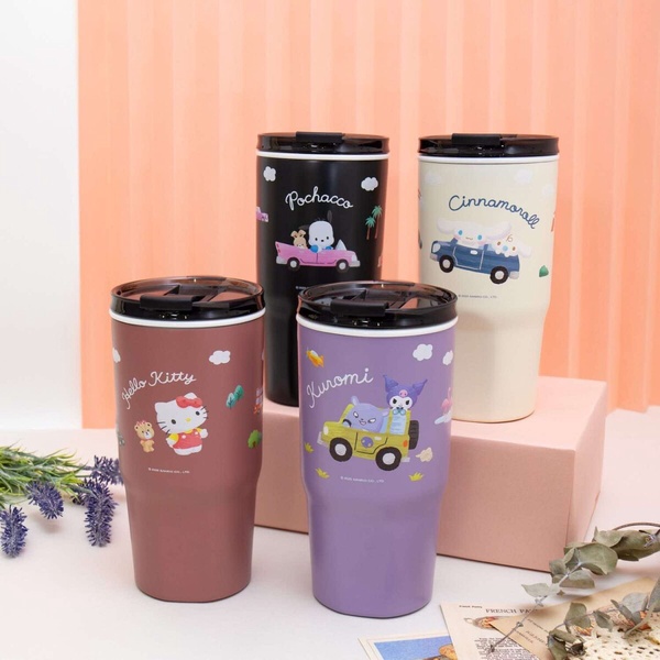 7-11「三麗鷗周邊」可愛登場！KITTY陶瓷保溫杯、束口提袋、7款角色果汁杯抱枕超欠收