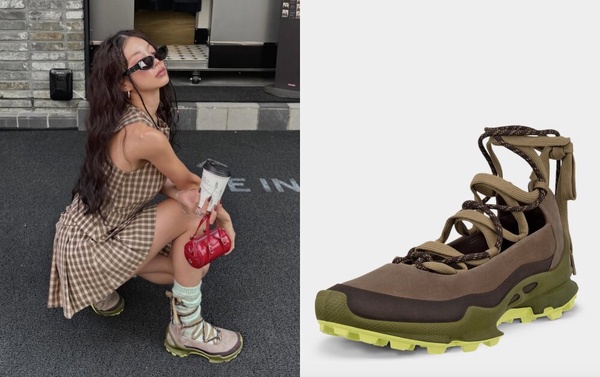4. ECCO X NRL BIOM C-TRAIL 機能芭蕾舞鞋 ：配色搶眼，韓妞最愛 (NT$7,380)
