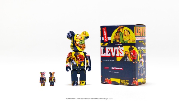 2025 最新話題聯名推薦：Levi’s® X BE@RBRICK