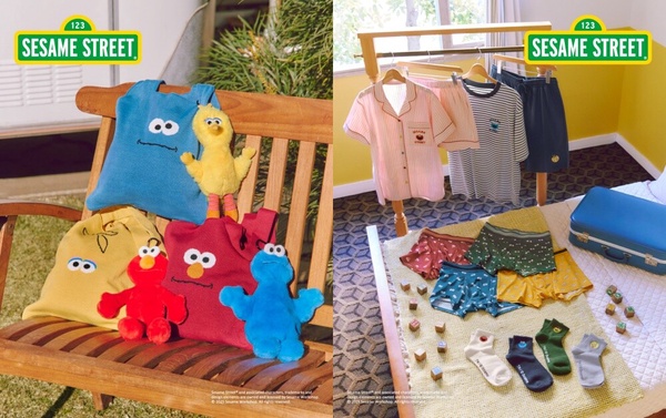 2025 最新話題聯名推薦：GU X 《SESAME STREET芝麻街》