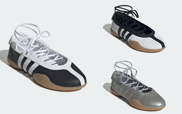 adidas Originals TAEKWONDO 芭蕾鞋，可自由調整綁帶設計