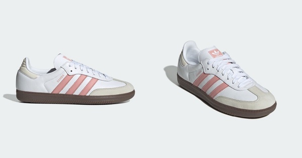 adidas Originals SAMBA OG 運動休閒鞋 ， 經典 T-TOE 家族王者 SAMBA 推出米黃、淺粉新色，經典設計搭配顯嫩配色