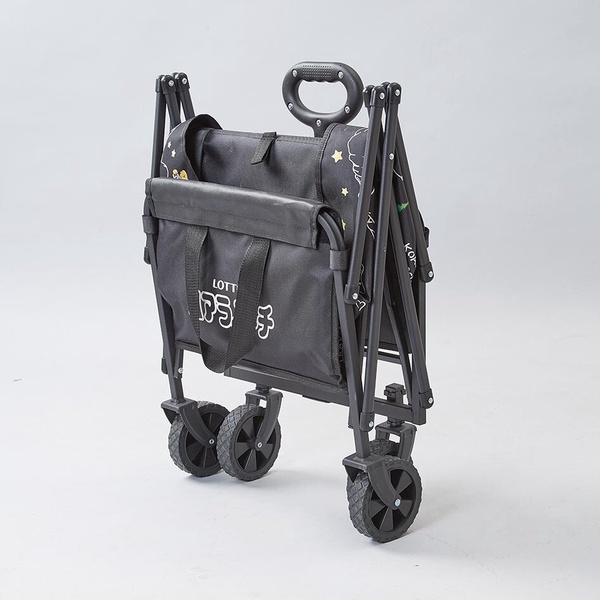 家樂福獨家開賣「樂天小熊餅露營摺疊推車組」售價、限量看這裡