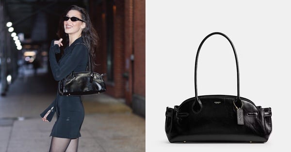 COACH Empire Carryall 34 手袋，Bella Hadid 同款時尚手袋。