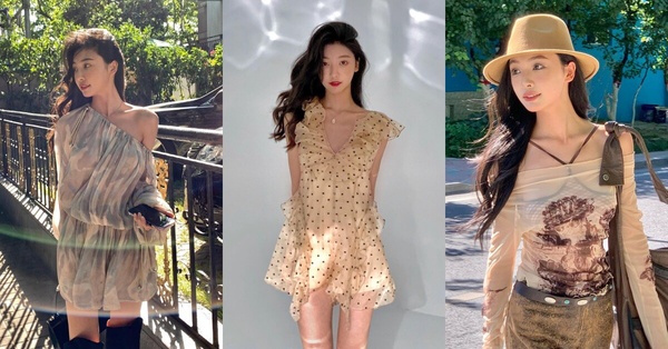 易夢玲變美公式3：選擇輕薄透紗材質，四季都能穿！