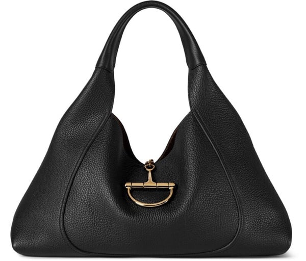 1. GUCCI SOFTBIT 巨型馬銜鍊肩背包：爆款預定！（NT$115,800)