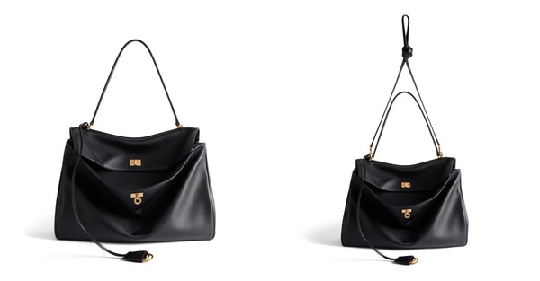 4. Balenciaga Rodeo 大號肩背包：低調耐看首選，出鏡率最高！（NT$175,000)