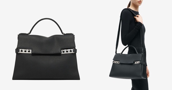 5. DELVAUX Tempête L 肩背包：男女都能駕馭！（價格店洽)