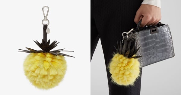 母親節禮物推薦：FENDI 鳳梨造型吊飾