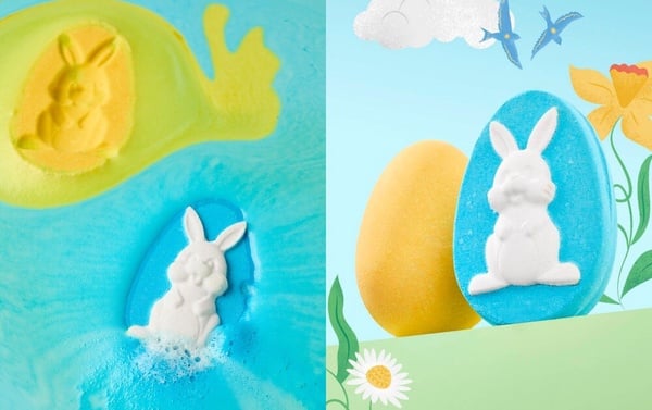 母親節禮物推薦：LUSH 驚喜小兔汽泡彈（期間限定），NT$350