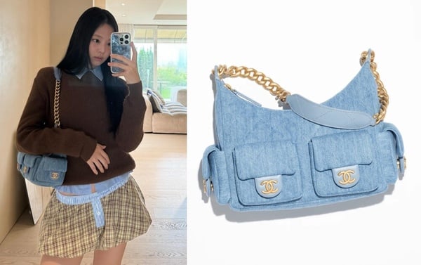 2. CHANEL 大型流浪包 ：Jennie 同款！（NT$195,800)