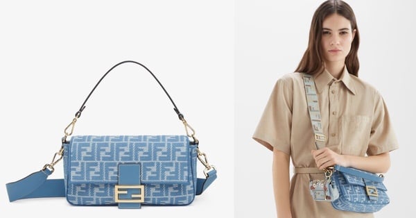 2.FENDI Baguette 肩背包：百搭耐看！（NT$114,500)