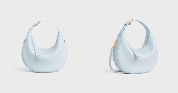 5. CELINE Teen Celine Lulu 柔軟粒面牛皮革手袋：秀智同款，爆款預定！（NT$63,000)