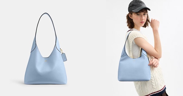 1. COACH BROOKLYN 28 單肩手袋 ：通勤族最推，實裝百搭！（NT$14,800)