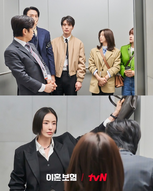 《離婚保險》劇照，主演李棟旭與李主儐，眾星雲集 (2025)