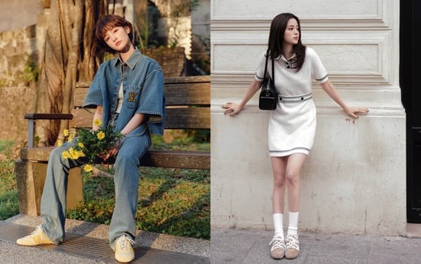 1. Louis Vuitton SNEAKERINA：李惠利同款！（NT$34,500)