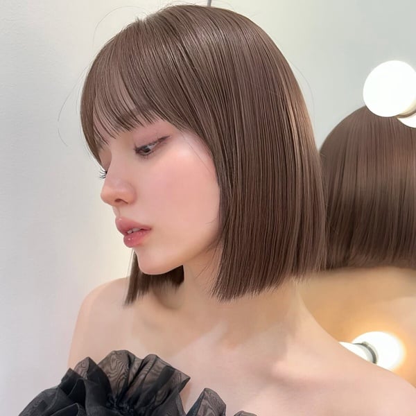 2025夏季短髮X淺髮色推薦！日韓爆款淺髮色範本，奶茶棕顯白不挑膚，這款褪色也好看