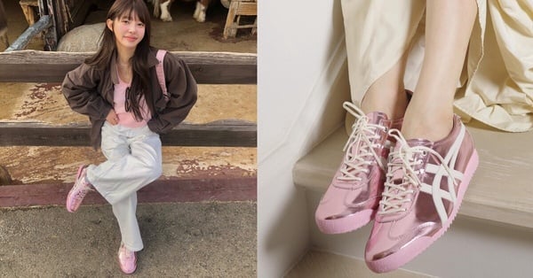 3. Onitsuka Tiger鬼塚虎 MEXICO 66 SD METALLIC：小紅書爆款！（NT$5,580)