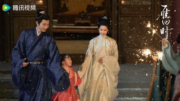 《雁回時》劇照：辛雲來飾演的傅雲夕溫柔深情