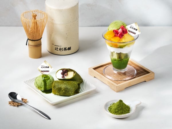 抹茶控要吃！「壽司郎 X 辻利茶舗」話題甜點，辻利抹茶芒果聖代、抹茶可麗餅限量登場