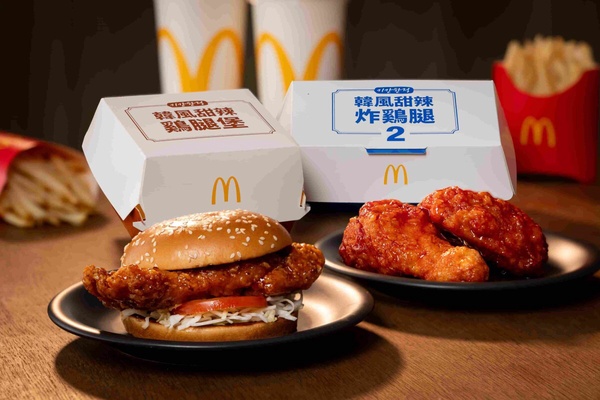 麥當勞新品「韓風甜辣炸雞腿、韓風甜辣雞腿堡」4/23開賣！麥脆雞腿降價再送可樂免費喝