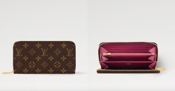 精品長夾推薦1：Louis Vuitton 拉鍊錢包