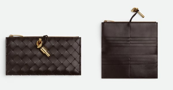 精品長夾推薦4：Bottega Veneta Andiamo 長夾